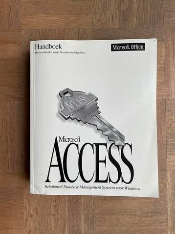 Vintage Microsoft Access guide / handboek 