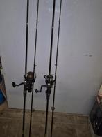 Hengel set Shimano molens en hardcase, Watersport en Boten, Hengelsport | Karpervissen, Ophalen, Zo goed als nieuw