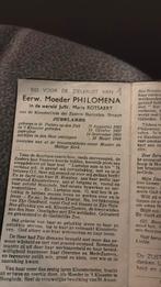 Zuster Rotsaert 1863-1949, Verzenden, Bidprentje