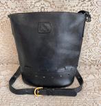 Sac bandoulière DELVAUX cuir bleu marine, Bijoux, Sacs & Beauté, Enlèvement ou Envoi, Comme neuf, Bleu, Cuir