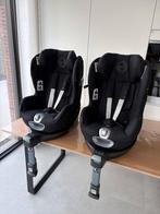 2 x Autostoel Cybex Sirona Z I-Size zwart met isofix basis, Kinderen en Baby's, Autostoeltjes, Verstelbare rugleuning, Gebruikt
