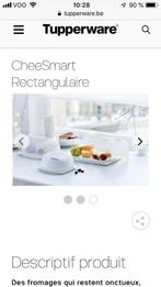 Tupperware : Boîte à fromages Cheesmart, Enlèvement, Comme neuf, Blanc, Boîte