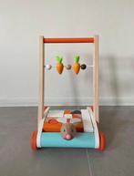 Loopwagen met blokken - Janod, Ophalen, Zo goed als nieuw