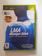 LMA Manager 2004, Consoles de jeu & Jeux vidéo, Jeux | Xbox Original, Enlèvement, Comme neuf, Stratégie et Construction, À partir de 3 ans