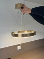 Mooie nieuwe hanglamp “Edge” in goudkleur diameter 40, Modern, Enlèvement ou Envoi, Métal, Neuf