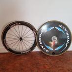 Wielset voorwiel + discwheel, Fietsen en Brommers, Fietsonderdelen, Ophalen, Zo goed als nieuw, Racefiets, Wiel