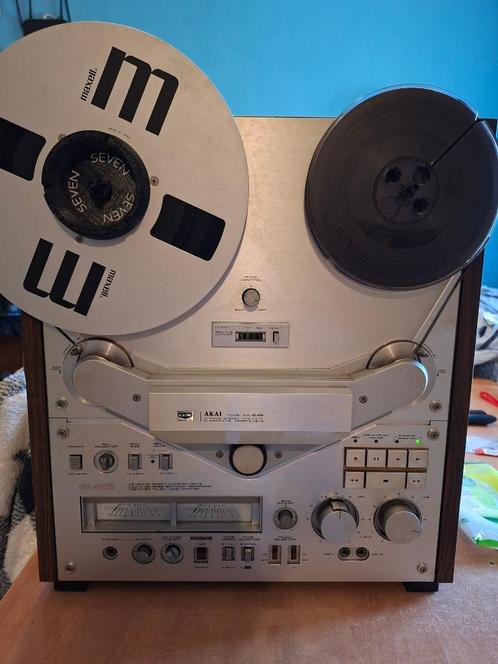 AKAI GX-646 Tapedeck + 6 banden, Audio, Tv en Foto, Bandrecorder, Bandrecorder, Met banden, Ophalen of Verzenden