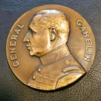 Bronze medaille General Gamelin ' R.Lenoir (1872/1958), Ophalen of Verzenden