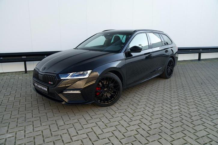 SKODA OCTAVIA RS | 245 PK | BLACK EDITION | APPLE CARPLAY, Auto's, Skoda, Bedrijf, Te koop, Octavia, ABS, Adaptieve lichten, Airbags