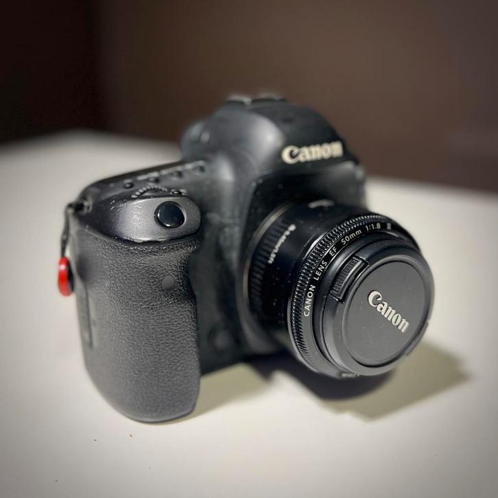 Canon 5D mark IV + lens 25-70 en 50mm, Audio, Tv en Foto, Fotocamera's Digitaal, Gebruikt, Canon, Ophalen