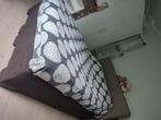 Bed 1m40, Huis en Inrichting, Slaapkamer | Bedden, Ophalen, Overige materialen, Gebruikt, Bruin