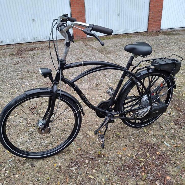 Spartamet herenfiets, Fietsen en Brommers, Fietsen | Heren | Herenfietsen, Gebruikt, Sparta, 53 tot 57 cm, Versnellingen, Ophalen
