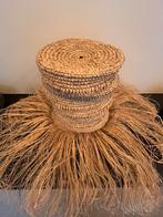 Hangemaakt Raffia Hanglamp, Ophalen, Zo goed als nieuw