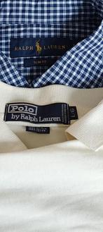 2 x Ralph Lauren herenoverhemden + 14 andere Te koop conditi, Wit, Ralph Lauren, Ophalen of Verzenden, Zo goed als nieuw