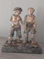 Groot keramiek beeld Sculptuur marmeren voet, Antiek en Kunst, Ophalen of Verzenden
