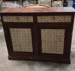 Vintage retro kast dressoir tv meubel hout wand rustiek, Antiek en Kunst, Ophalen