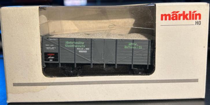 3076. „Müller” H0 Märklin geladen zandkiepwagen., Hobby en Vrije tijd, Modeltreinen | H0, Nieuw, Wagon, Märklin, Ophalen of Verzenden