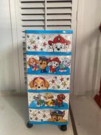 Paw patrol opbergbak op wieltjes, Kinderen en Baby's, Ophalen, Zo goed als nieuw