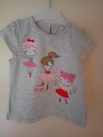 T-shirt met 3 danseresjes, Kinderen en Baby's, Kinderkleding | Maat 92, Gebruikt, Meisje, Ophalen of Verzenden, Shirt of Longsleeve