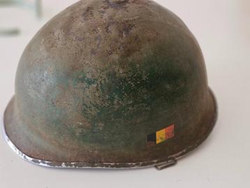 oude Belgische leger helm