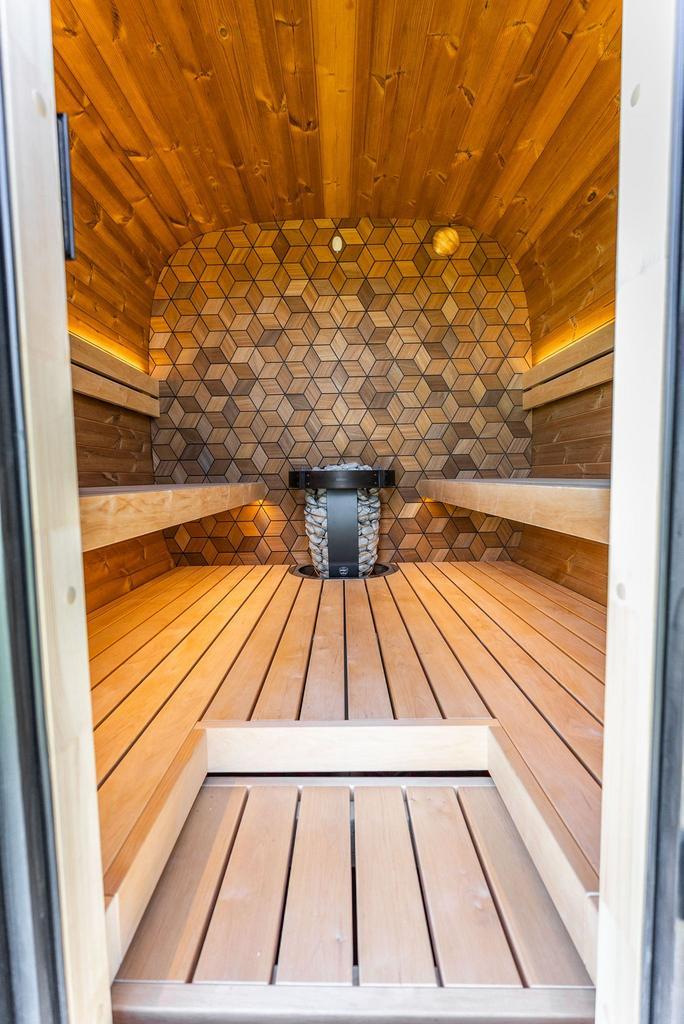 Luxe sauna van Europese makelij, Sports & Fitness, Sauna, Enlèvement