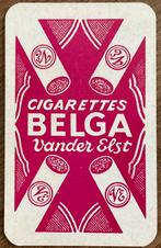 Speelkaart VANDER ELST/BELGA Cigarettes, Ophalen of Verzenden, Zo goed als nieuw, Speelkaart(en)