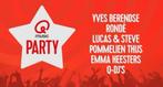 Q-Music Party met Pommelien Thijs, Tickets en Kaartjes, Twee personen