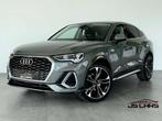 Audi Q3 Sportback 1.5TFSI S-LINE-1ERPRO-COCKPIT-CAMERA-PDC, Auto's, Audi, Automaat, 4 cilinders, USB, Bedrijf