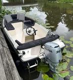 Sloep Sea Finder 435 +30pk Honda motor, Watersport en Boten, Ophalen, 10 tot 30 pk, Zo goed als nieuw, Snelvarend