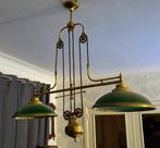 Engelse lamp katrol systeem, Gebruikt, Ophalen