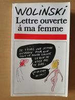 Lettre ouverte à ma femme de Georges Wolinski, Boeken, Ophalen of Verzenden