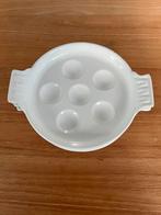 4 LE CREUSET geëmailleerde gietijzeren slakkenschalen, Huis en Inrichting, Ophalen of Verzenden, Gietijzer