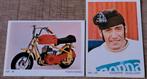 2 oude verzamelstickers: Motocross, Verzamelen, Ophalen of Verzenden, Zo goed als nieuw, Sport