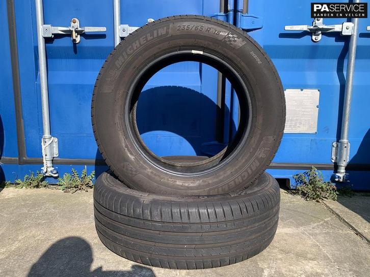 2x Michelin 235 65 18 zomerbanden met 6,4 mm, Auto-onderdelen, Banden en Velgen, Banden en Velgen, Zomerbanden, 18 inch, 235 mm