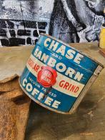 WWII US full Chase & Sanborn coffee tin, Ophalen of Verzenden