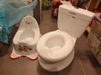 Lot 2 pots bébé dont 1 en forme de toilettes avec son, Enlèvement