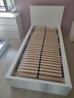 Malm bedframe 90x200cm incl. lattenbodem, Huis en Inrichting, Slaapkamer | Bedden, Ophalen, Gebruikt, Eenpersoons, Wit