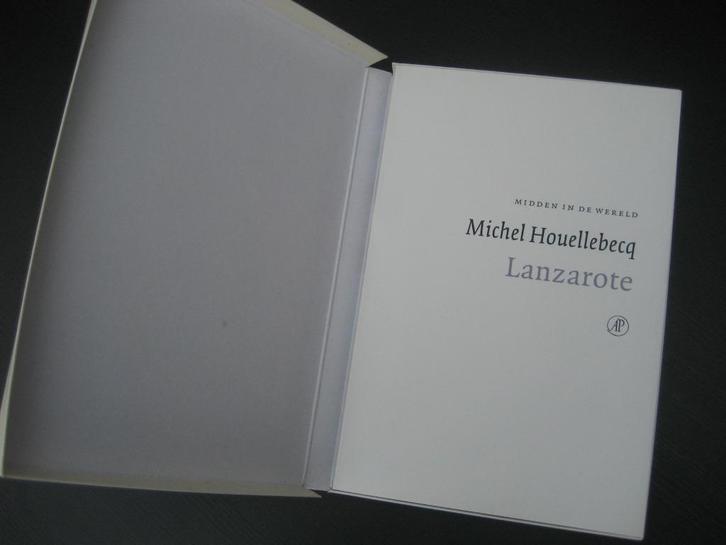 Michel Houellebecq - Lanzarote, Boeken, Literatuur, Ophalen of Verzenden