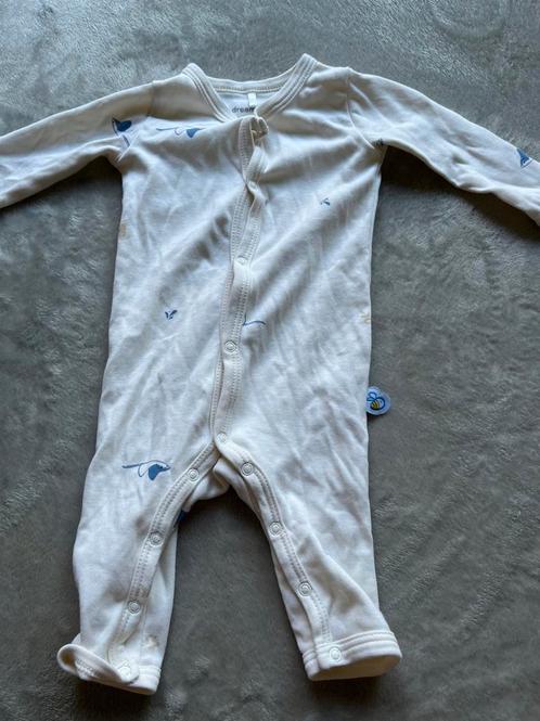 Dreambee pyjama wit maat 50/56 – goede staat, Kinderen en Baby's, Babykleding | Maat 56, Zo goed als nieuw, Setje, Ophalen