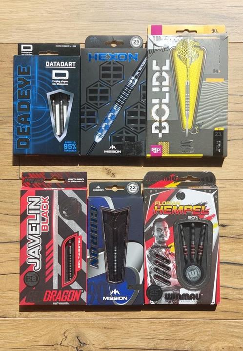 Meerdere setjes darts pijlen, Sport en Fitness, Darts, Gebruikt, Pijlen, Ophalen of Verzenden