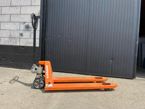 Transpallet - palletwagen, Doe-het-zelf en Bouw, Palletwagens en Pompwagens, Gebruikt, Ophalen of Verzenden