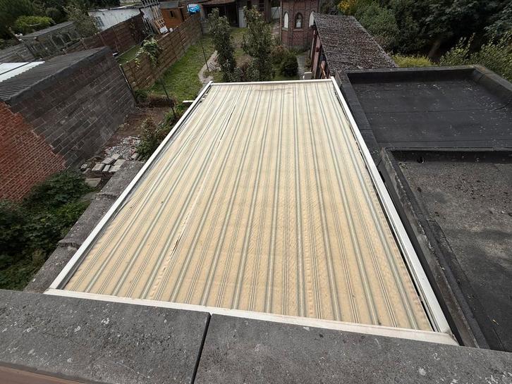 Elektrische Luifel Somfy, Tuin en Terras, Zonneschermen, Gebruikt, Overige typen, Ophalen