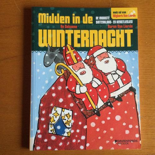 Sint- en Kerstmisboek + cd Midden in de winternacht Nieuw!, Livres, Livres pour enfants | 4 ans et plus, Neuf, Fiction général