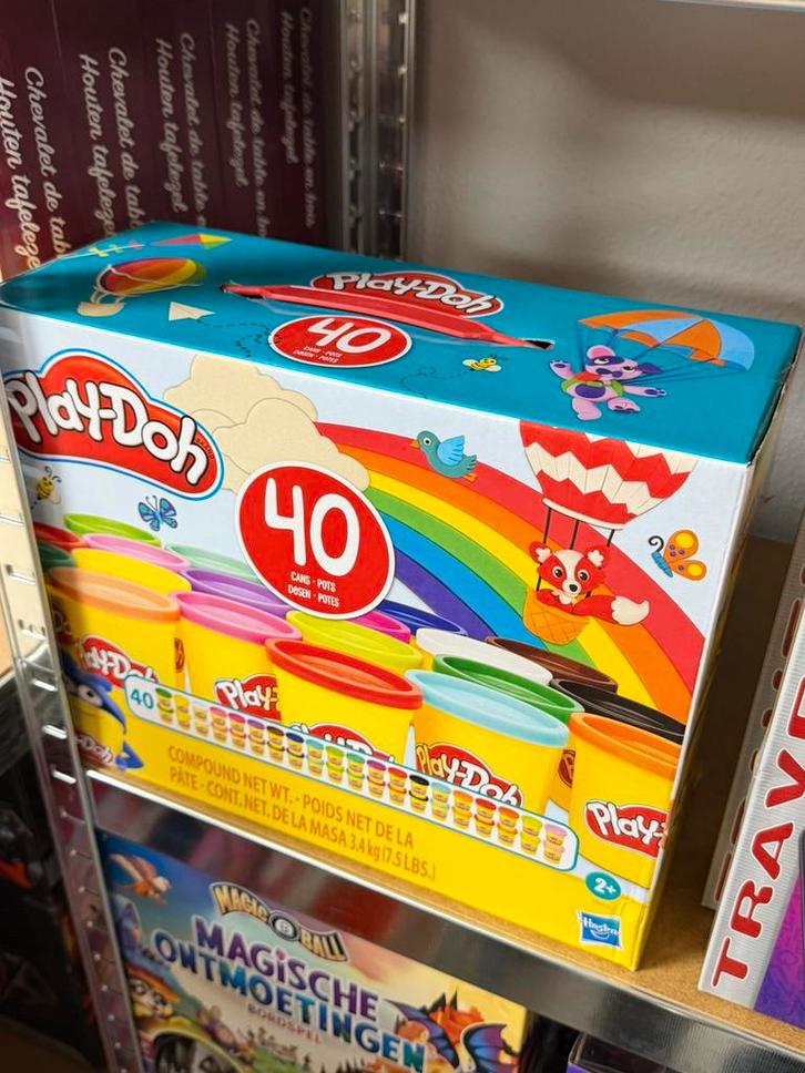 Hasbro Play-Doh Klei 40 Potjes NIEUW 40 Potten kleien pakket, Kinderen en Baby's, Speelgoed | Educatief en Creatief, Nieuw, Knutselen