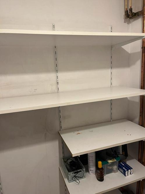 Opbergrekken stevig - vast aan muur, Huis en Inrichting, Kasten | Stellingkasten, Zo goed als nieuw, Ophalen