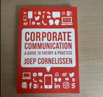 Cornelissen, Corporate Communication, Ophalen of Verzenden, Nieuw, Economie en Marketing, Sage