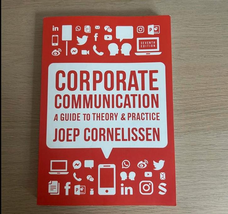 Cornelissen, Corporate Communication, Boeken, Economie, Management en Marketing, Nieuw, Economie en Marketing, Ophalen of Verzenden