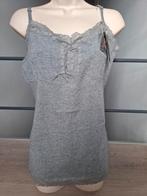 Neuf top gris L stretch, Gris, Enlèvement ou Envoi, Hema, Taille 42/44 (L)