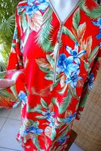 vintage dressing bijzondere bloemen jurk, Rouge, Taille 38/40 (M), Comme neuf, Vintage Dressing