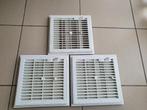 Grille d'aération Nicoll F214 3 pcs (200x200), Comme neuf, Enlèvement ou Envoi